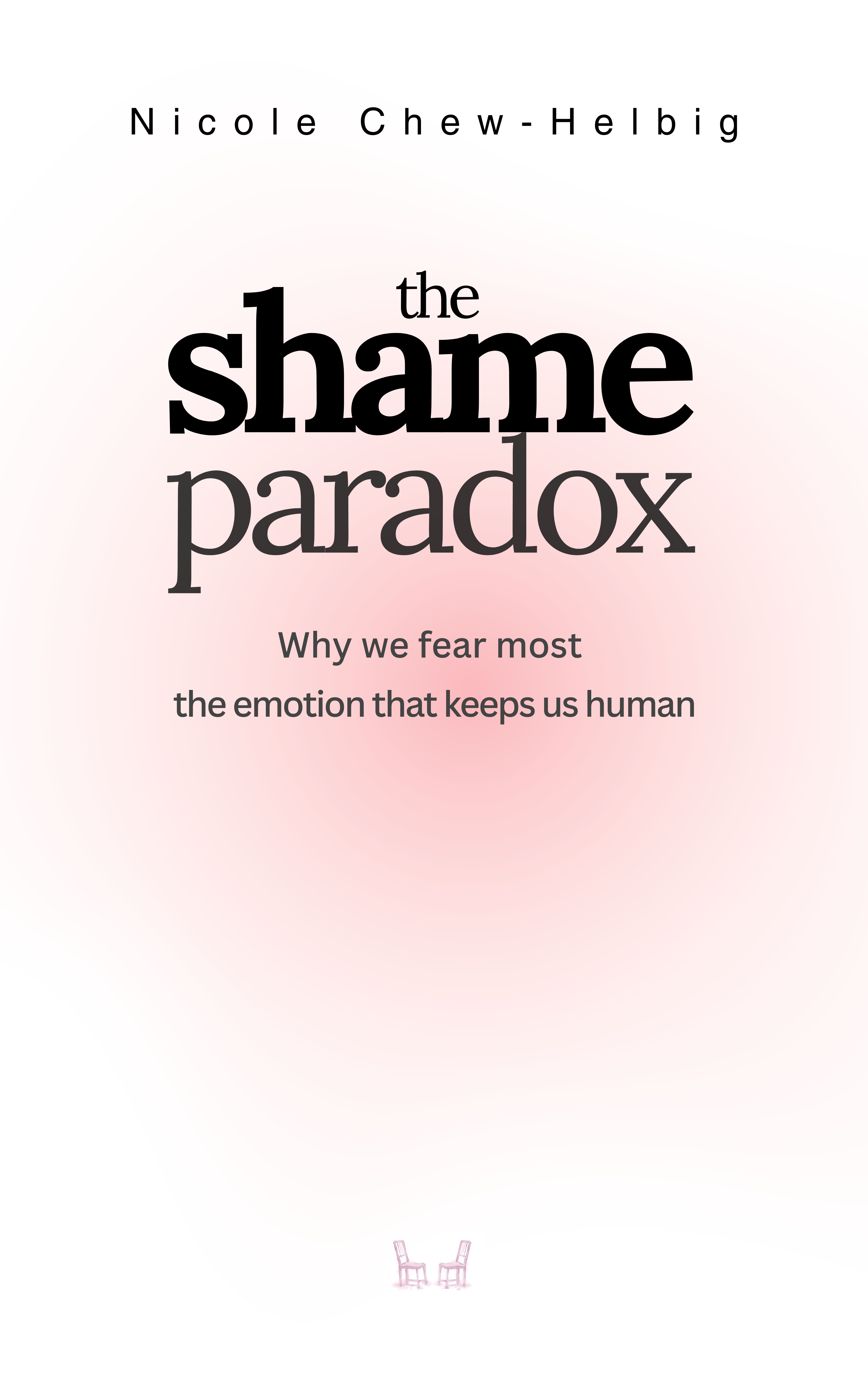 The Shame Paradox — book cover by Nicole Chew-Helbig